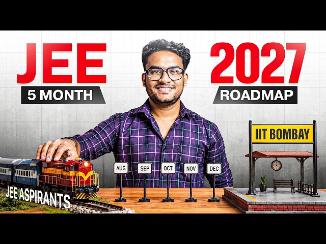 ONLY 5-Month Roadmap To Crack JEE 2027