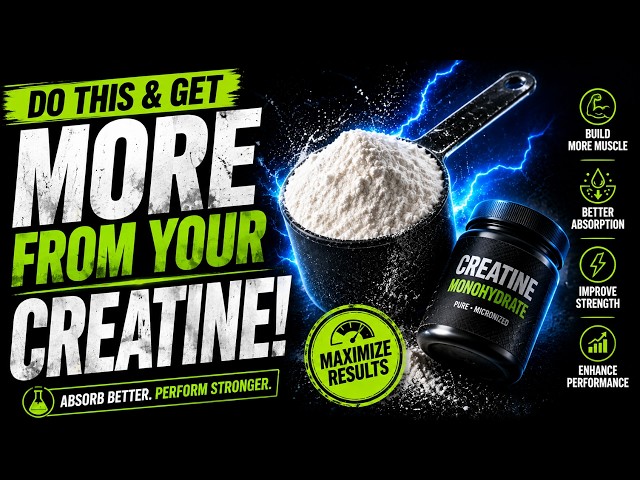 Your Creatine Will Work 5x Better If You Do This (Science Explained))