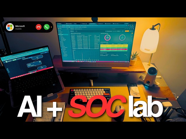 Build this AI + SOC cyber homelab and get a job! (free PDF guide included)