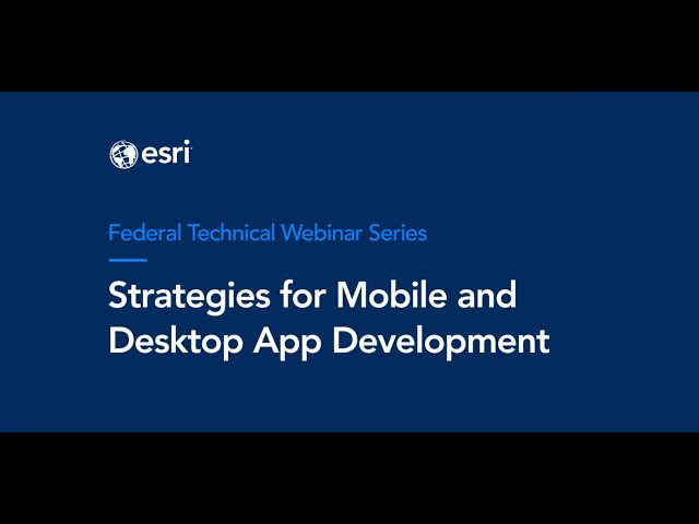 Strategies for Mobile and Desktop App Development
