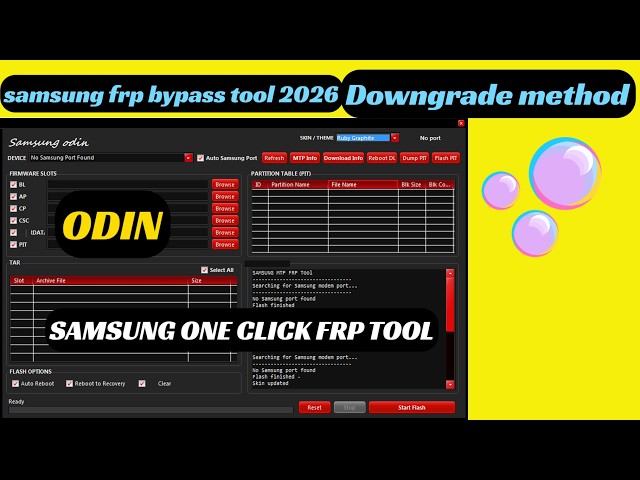 Odin flash Samsung QUALCOM FRP REMOVER | SAMSUNG FRP ENABLE ADB TOOL 2026 | SAMSUNG FRP BYPASS 2026