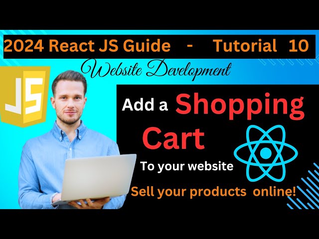 Add Online Shopping Cart to your website_React JS Guide Tutorial 10 , Sell your product online!
