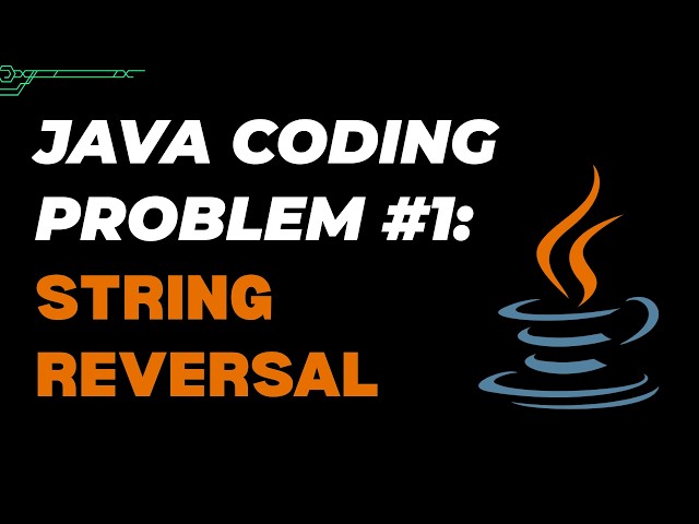 Java Coding Problem 1: String Reversal | Tagalog Java Tutorial