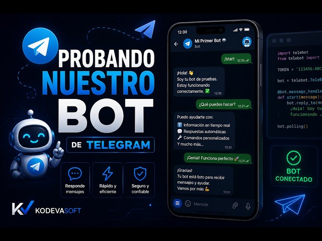 🤖 Cómo Consultar tu Chat ID y Probar tu Bot de Telegram | Guía Paso a Paso