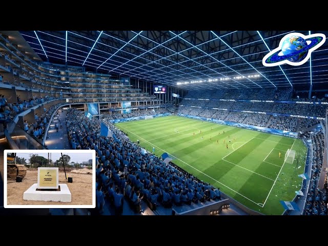 Incredible - First stone laid for the Futeca District (Stadium, hotel and gallery)