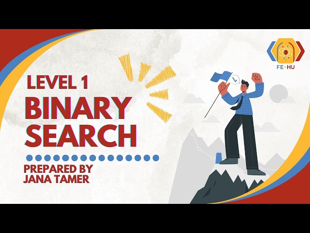 Level 1 2026 (wave 2): Session 4 | Binary & Ternary Search - Interactive Problems