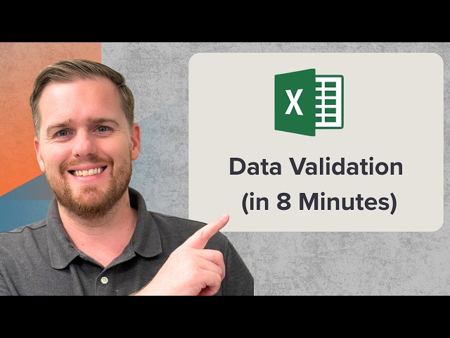 5 Excel Data Validation Rules That Stop Bad Data in Corporate Spreadsheets