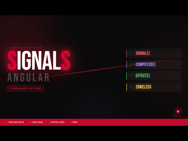 I Replaced 40 Lines of RxJS with 9 Lines Using Angular Signals | DevInHyderabad
