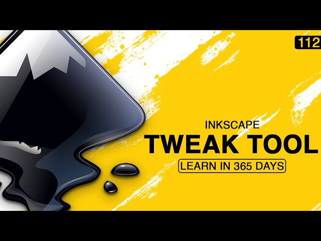 Other Move Options of the Tweak Tool in Inkscape