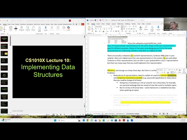 CS1010X Review 09 and Recitation 05 (Repeat) on 14 Mar 2026 (Sat)
