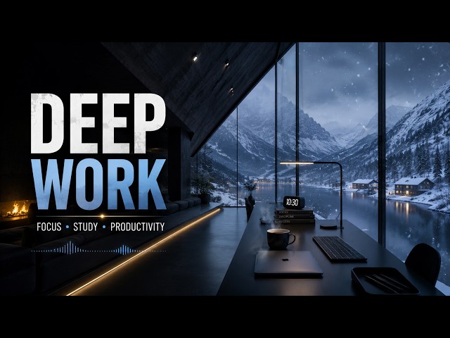 Deep Work - Ambient Focus Music And Deep Focus Music For Studying And Peak Productivity