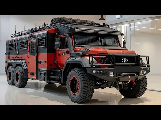 2026 Toyota EMBERHORN 6×6 — The Most Extreme Adventure Motorhome in America!