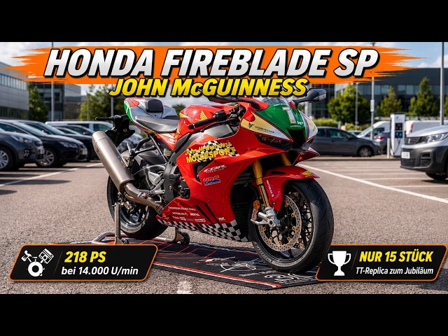 Honda CBR 1000 RR-R Fireblade SP John McGuinness – 218 HP for the TT