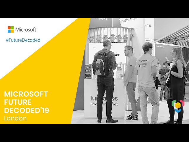 LumApps at Microsoft Future Decoded 2019