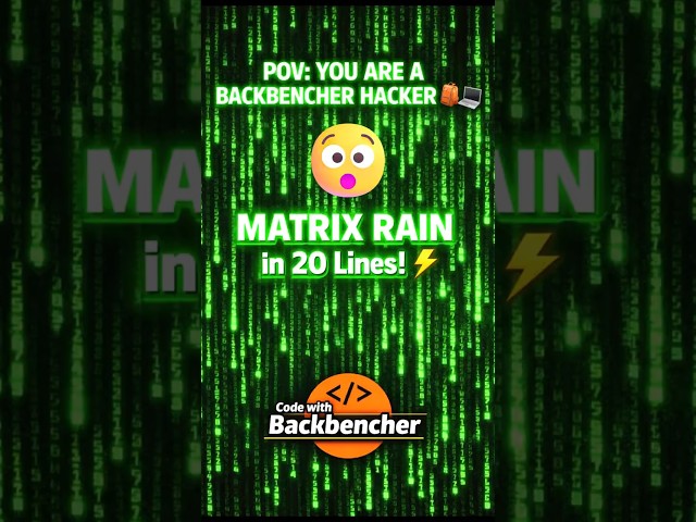 Apne Laptop ko "Hacker System" banao 2 minute mein! 💻🔥 #coding #html #javascript