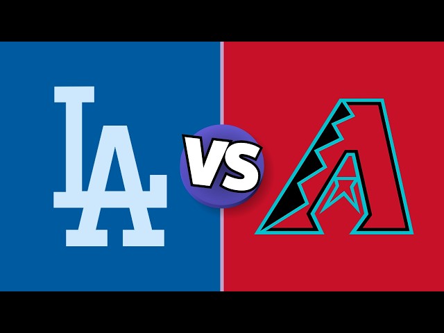 Los Angeles Dodgers vs Arizona Diamondbacks MLB Live Scores ⚾️ Major League Baseball Live Scoreboard