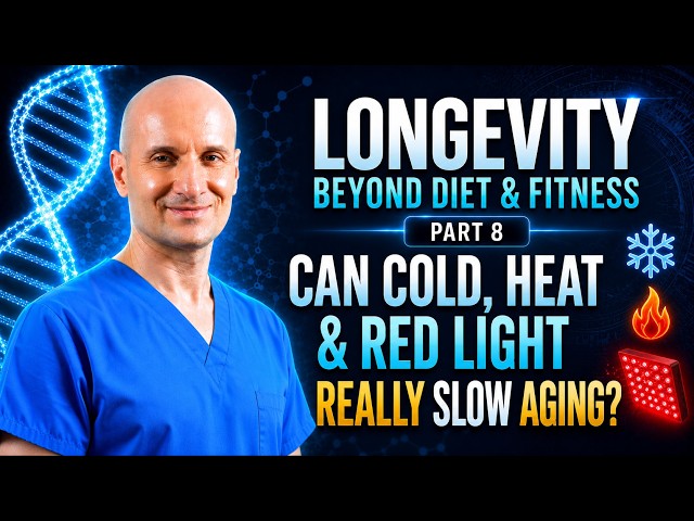 Longevity & Life Extension Podcast: Can Cold, Heat & Red Light Really Slow Aging? | Part 8