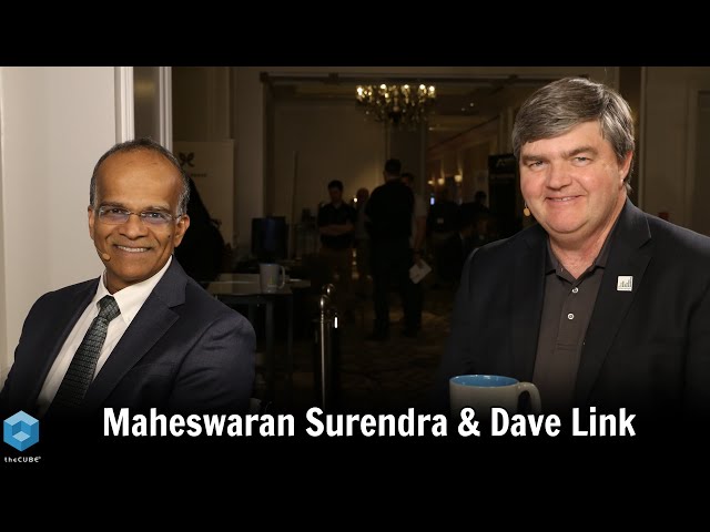 Maheswaran Surendra, IBM GTS & Dave Link, ScienceLogic | ScienceLogic Symposium 2019