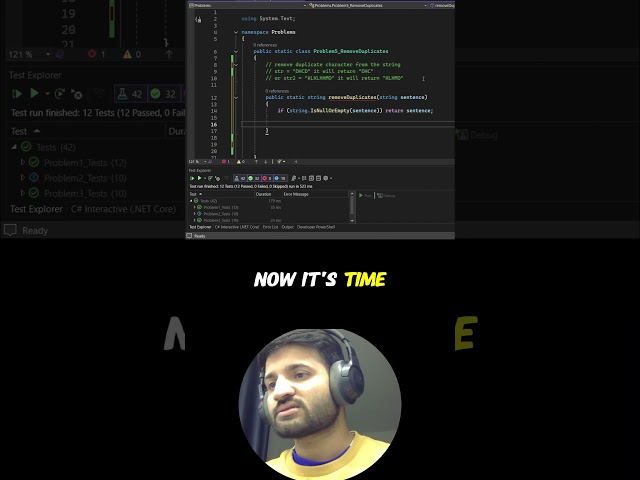 High-Performance C#: StringBuilder + HashSet