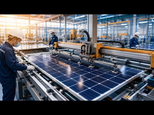 How Solar Panels Are Made: Inside $10 Billion Industry Turning Sand Into Clean Energy😱| Full Process