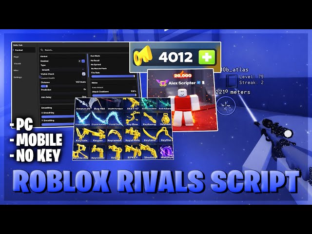 [🎯 FREE] Rivals Script – NO KEY | AIMBOT | UNLOCK ALL | SILENT AIM | SAFE FOR RANK