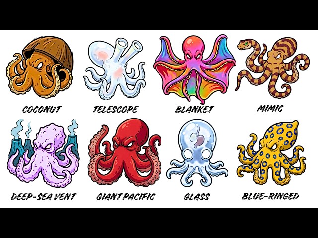 Every OCTOPUS Explained- It Gets CREEPIER The Deeper You go