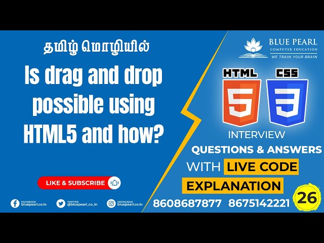 Is drag and drop possible using HTML5 and how HTML5 Drag and Drop ex Create Draggable Elements HTML5