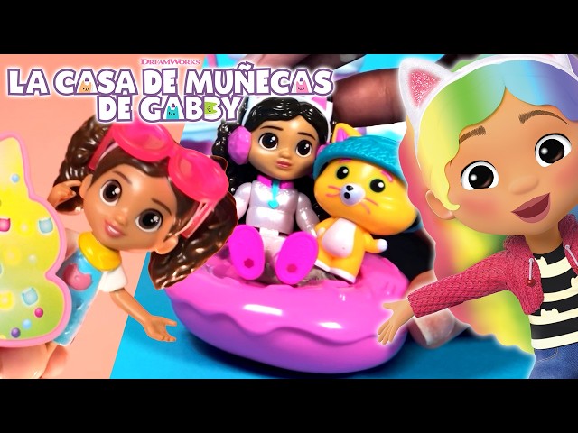 ¡Cuidando a los gatitos! Manualidades, aventuras con juguetes y más | LA CASA DE MUÑECAS DE GABBY