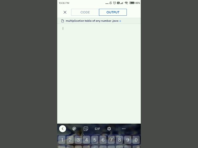 multiplication table program in java using while loop.#shorts #shortsvideo #viral #javaprogramming