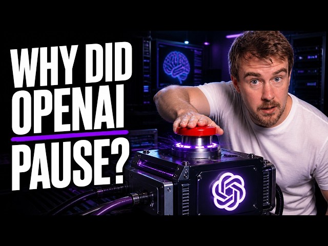 Why OpenAI Paused AI Training: Recursive Self-Improvement Explained