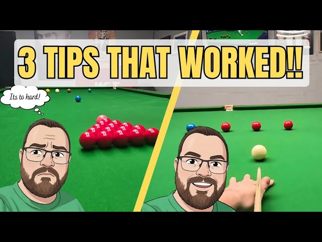 I Hired a Snooker Coach for 1 Year... Here's the 3 Biggest Lessons That Actually Worked!!