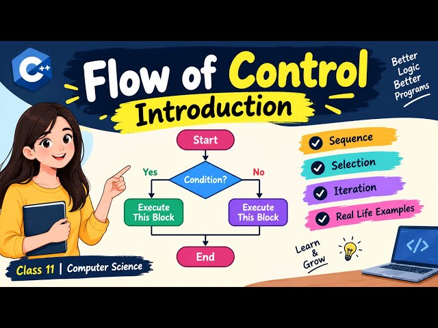 Flow of Control in Python | Introduction | Class 11 Computer Science NCERT