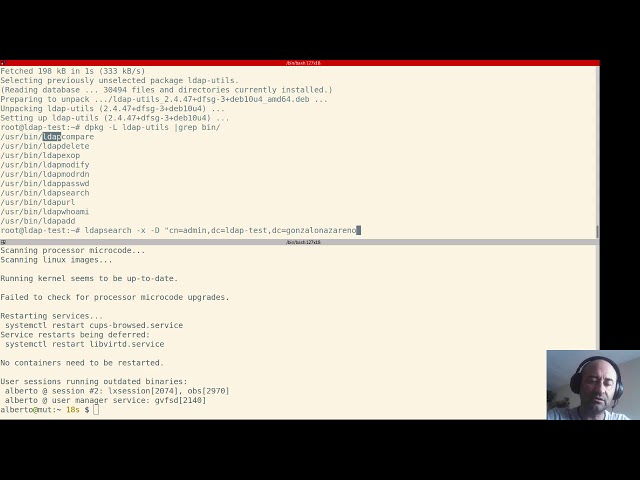Instalación y configuración de ldap-utils