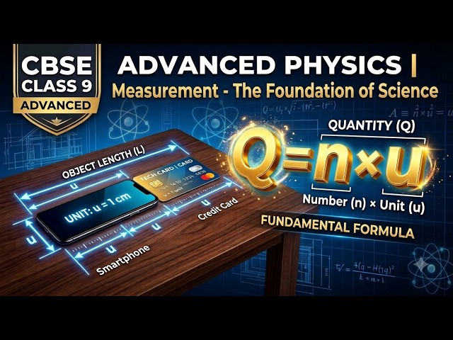 Chapter 1-Measurement: The Foundation of Science | Science Advanced Class 9 | CBSE