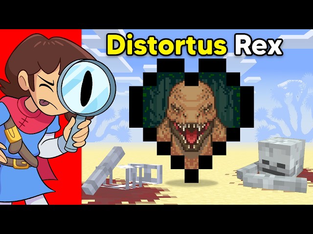 Minecraft But There's Dinosaur Hearts