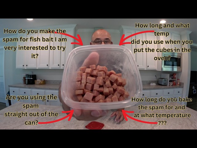 HOW To Make SPAM Into FISHING Bait | How To Prepare SPAM for FISHING #thenextcast