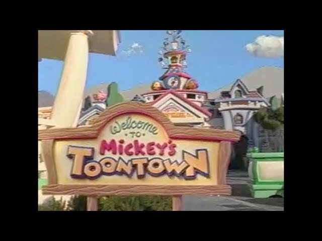 Original Mickey's Toontown Disneyland Park Television Commercial (1992)