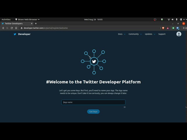 Making a Twitter Bot: Getting the API keys (Part 1)