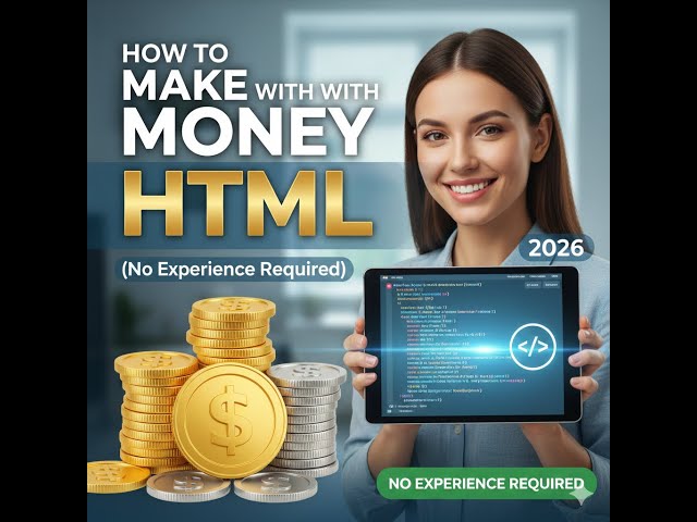 How to Make Money with HTML in 2026 No Experience Required
