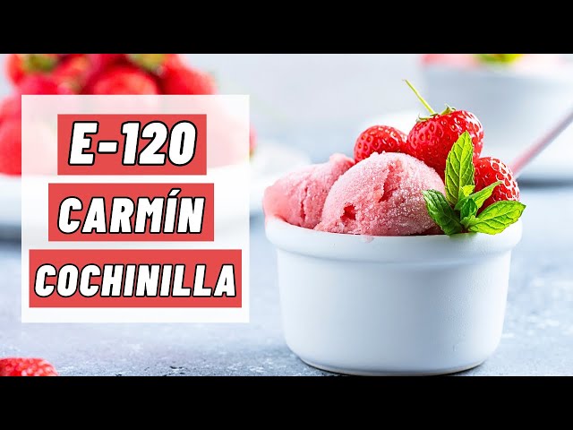 🔴 Colorante NATURAL Carmín de Cochinilla (E-120) - Ácido Carmínico - Aditivos Alimentarios