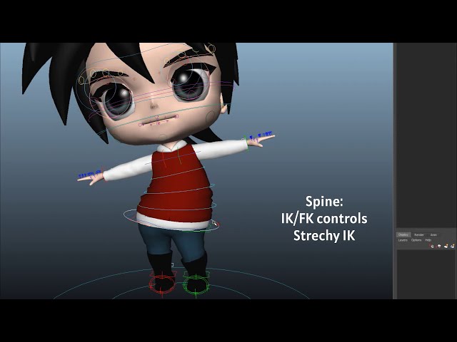 3D Rig Automation for Maya [Python]