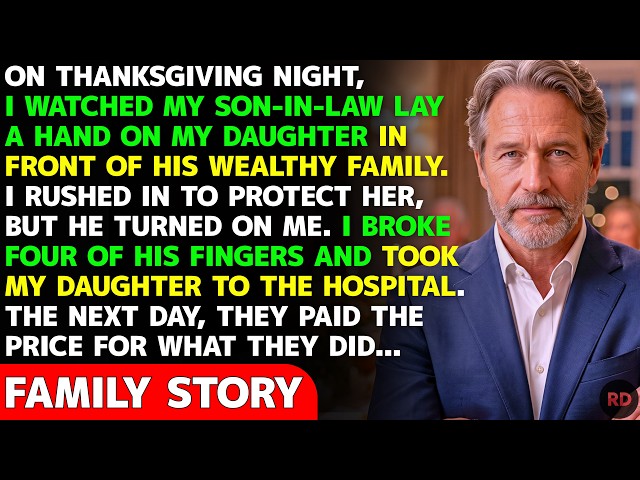 Thanksgiving Night: I Saw My Son-In-Law Hurt My Daughter… I Stepped In And Broke 4 Of His Fingers