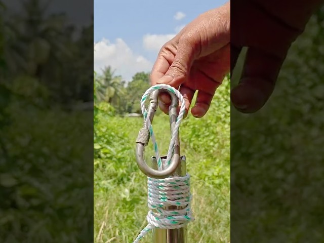 Ultimate Rope Knot 🪢👍💯 #Climbing #DIY #LifeHack #Paracord