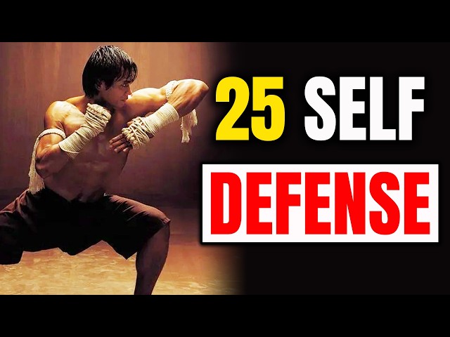 25 Amazing Self Defense Techniques👊| How To Protect Yourself?!