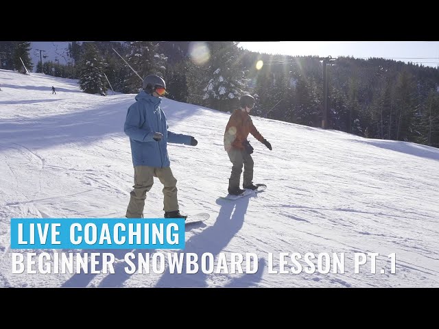 Live Coaching: Beginner Snowboard Lesson Pt. 1
