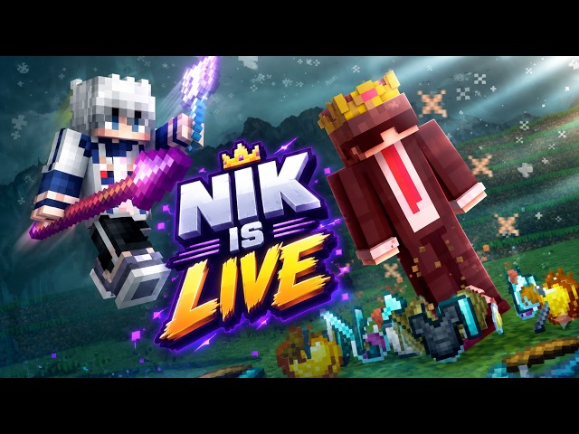 Playing in VoidMC ● 24x7 Live Server ● Java + Bedrock