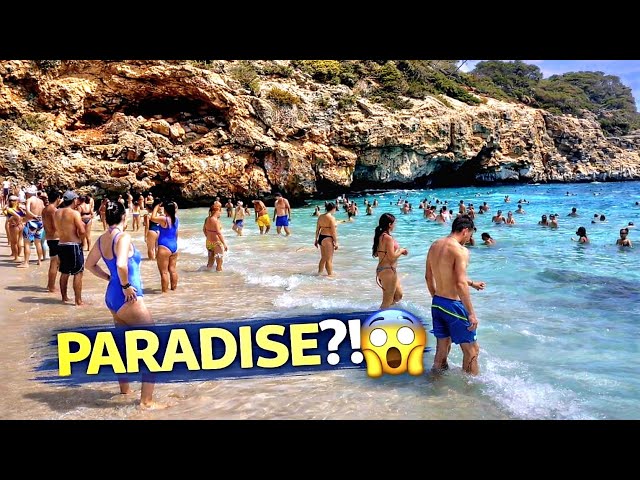 Cala del Moro Mallorca 4K 🇪🇸 Beautiful Beach Walk & Crystal Water