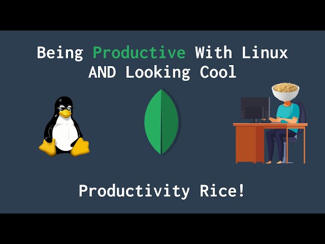 Ricing Linux For Productivity