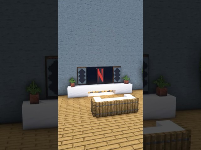 Modern TV📺 #minecrafttutorial