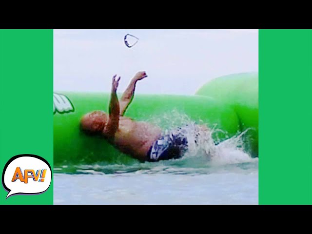 The FAIL Sent His Glasses FLYING! 🤣 | Best Water Fails | AFV 2021